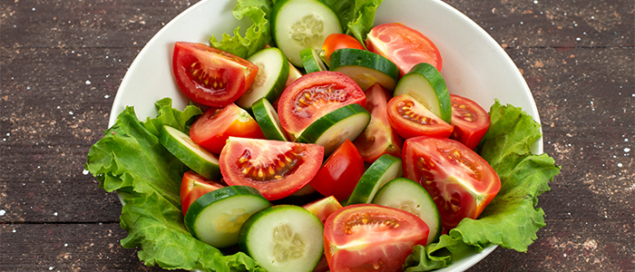 Tomato Onion Salad. 